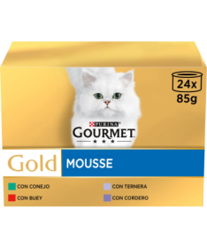 GOURMET GOLD MOUSSE POLLO CAJA 24X85GR – foto del producto sulfato bruta monohidratado