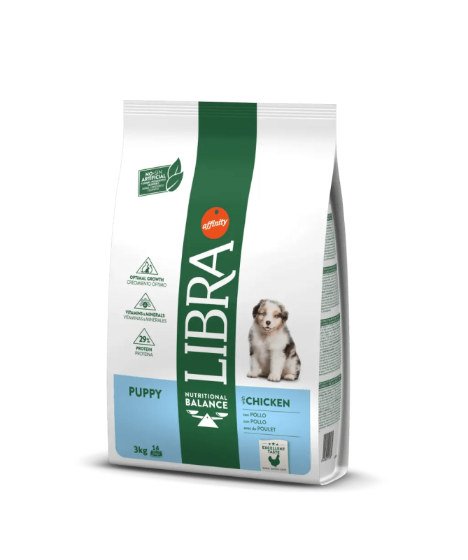 LIBRA CANINE PUPPY POLLO 3KG – foto del producto sulfato bruta vitamina LIBRA CANINE PUPPY POLLO 3KG – foto del producto sulfato bruta vitamina