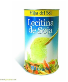 LECITINA DE SOJA GRANULADA 450GR GMO HIJAS DEL SOL – foto del producto soja lecitina granulada