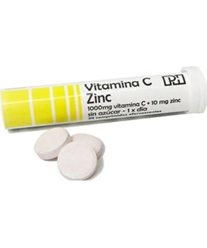 VITAMINA C ZINC 20COMP EFERV – foto del producto zinc ácido naranja VITAMINA C ZINC 20COMP EFERV – foto del producto zinc ácido naranja