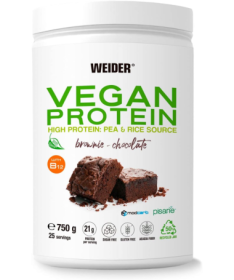 WEIDER VEGAN PROTEIN CHOCOLATE 750GR – foto del producto gluten aislado proteína