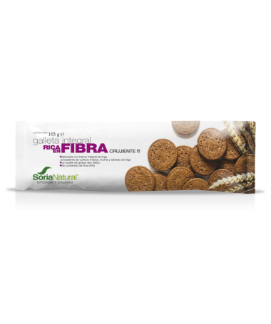 GALLETAS FIBRA INTEGRALES 165GR – foto del producto trigo bicarbonato galletas