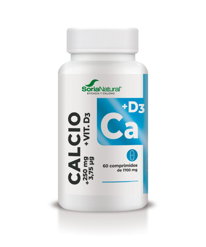CALCIO LIBERACION SOSTENIDA 1700MG 60COMP – foto del producto calcio sales celulosa