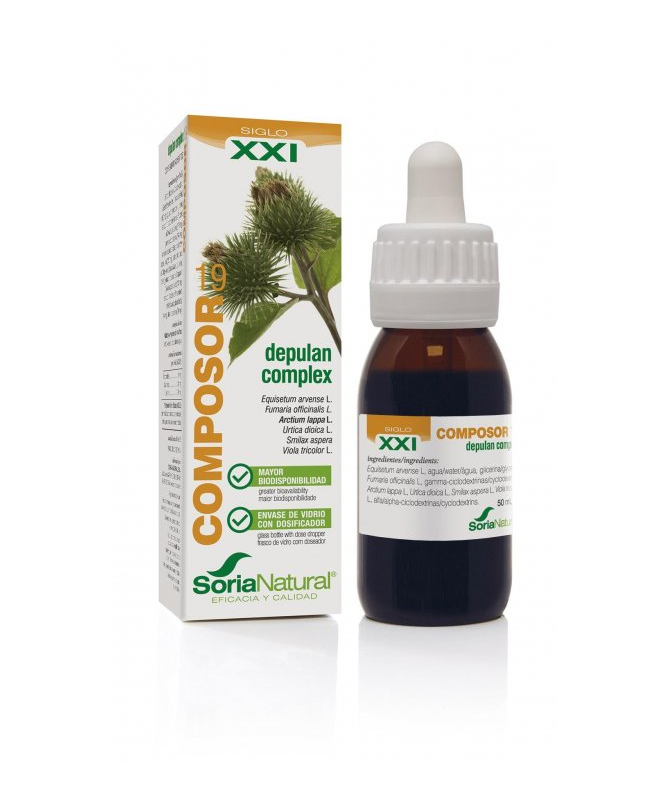 COMPOSOR 19 DEPULAN COMPLEX XXI 50ML – foto del producto extracto liofilizado ciclodextrinas
