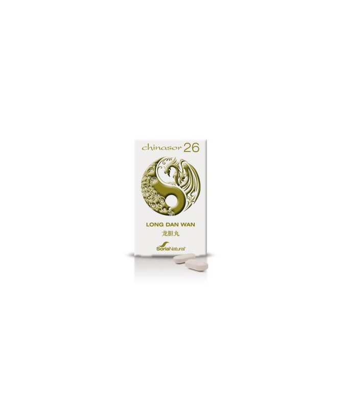 CHINASOR 26 LONG DAN WAN 30COMP – foto del producto extracto seco rehmannia
