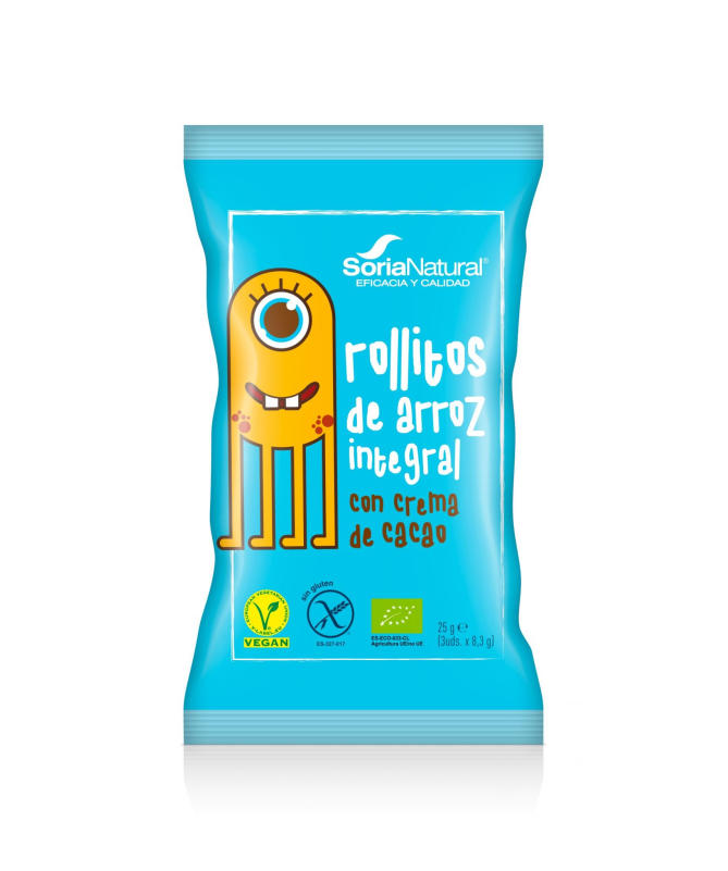 ROLLITOS ARROZ INTEGRAL CON CREMA DE CACAO 4X3UDS – foto del producto integral cacao arroz ROLLITOS ARROZ INTEGRAL CON CREMA DE CACAO 4X3UDS – foto del producto integral cacao arroz