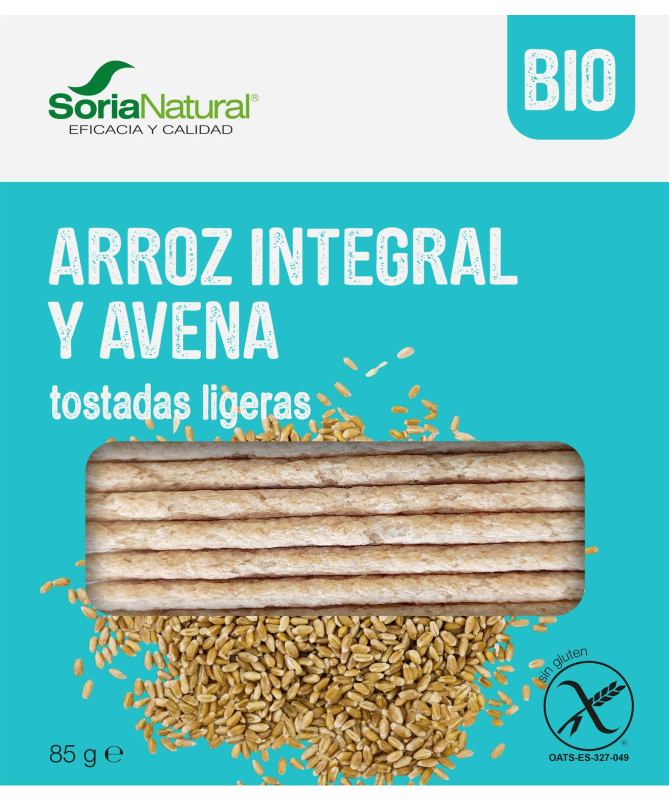TOSTADAS DE ARROZ INTEGRAL Y AVENA 85 GR BIO SG – foto del producto arroz integral avena TOSTADAS DE ARROZ INTEGRAL Y AVENA 85 GR BIO SG – foto del producto arroz integral avena
