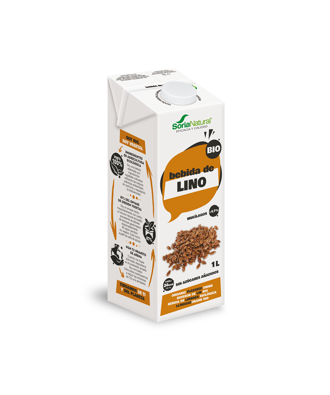 BEBIDA VEGETAL DE LINO 1LT 6UDS BIO S A – foto del producto lino bebida vegetal