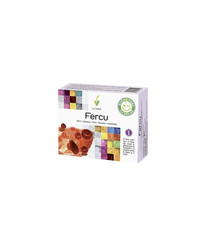 FERCU 60CAP – foto del producto vitamina ácido espinacas FERCU 60CAP – foto del producto vitamina ácido espinacas