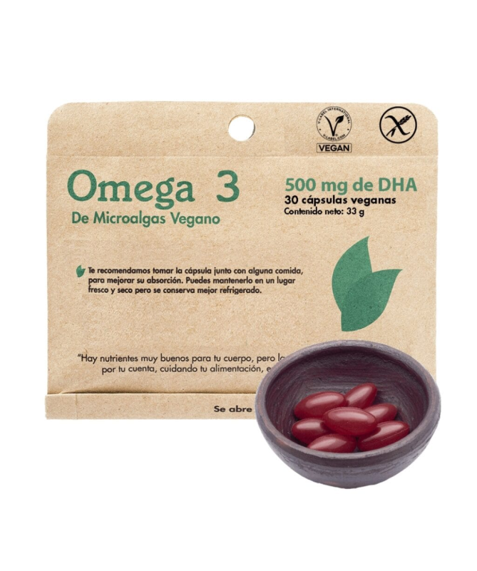 DHA VEGANO OMEGA 3 30PERLAS – foto del producto aceite dha microalga DHA VEGANO OMEGA 3 30PERLAS – foto del producto aceite dha microalga