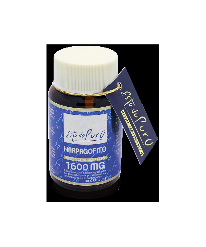 HARPAGOFITO 30CAP ESTADO PURO – foto del producto cápsula raíces harpagofito