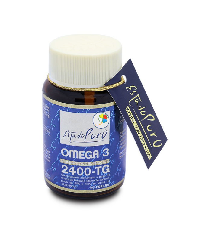OMEGA 3 2400 TG 90PERLAS ESTADO PURO – foto del producto omega perla ácidos OMEGA 3 2400 TG 90PERLAS ESTADO PURO – foto del producto omega perla ácidos