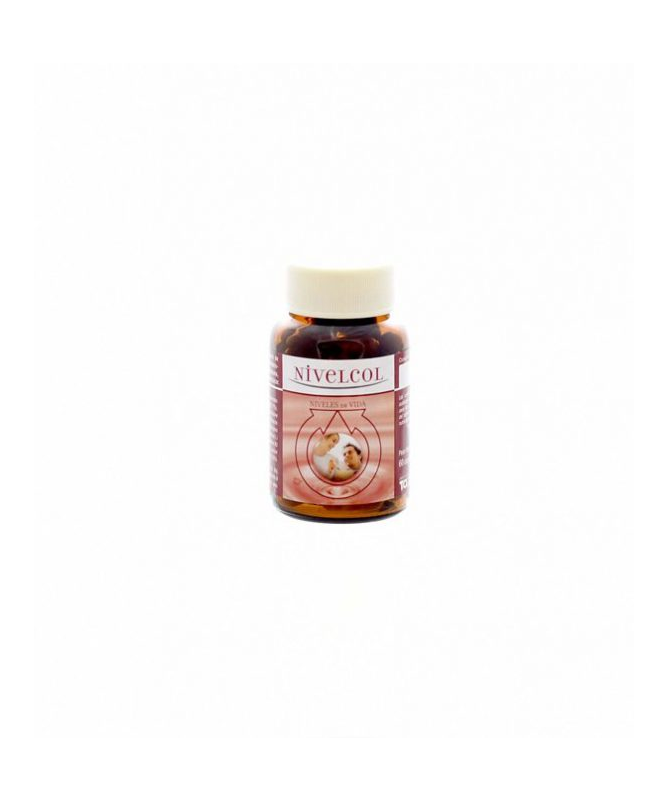 NIVELCOL 60CAP – foto del producto extracto seco fibra
