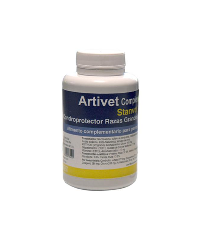 ARTIVET COMPLEX RAZA GRANDE PERROS Y GATOS 60COMP – foto del producto 577 ácido artivet ARTIVET COMPLEX RAZA GRANDE PERROS Y GATOS 60COMP – foto del producto 577 ácido artivet