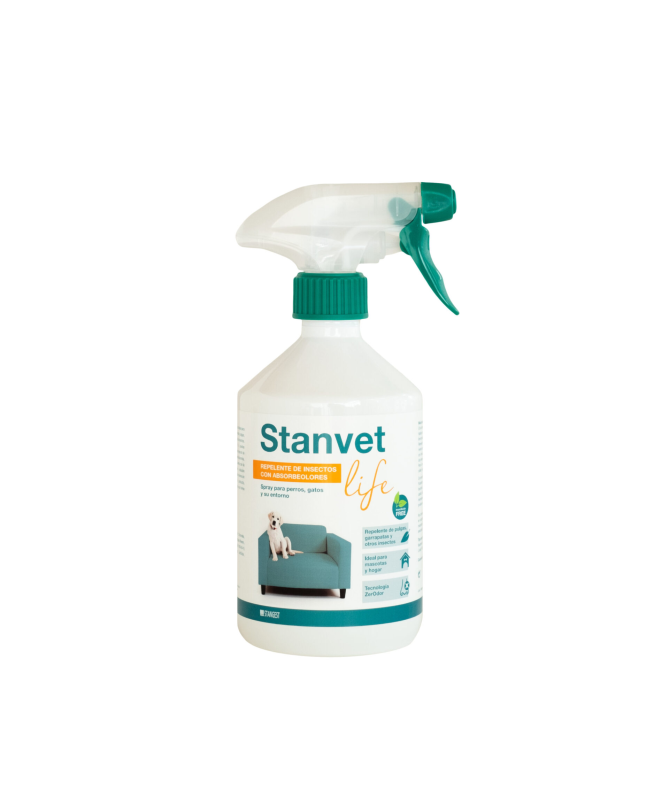 STANVET LIFE REPELENTE SPRAY 500ML – foto del producto stanvet life repelente STANVET LIFE REPELENTE SPRAY 500ML – foto del producto stanvet life repelente