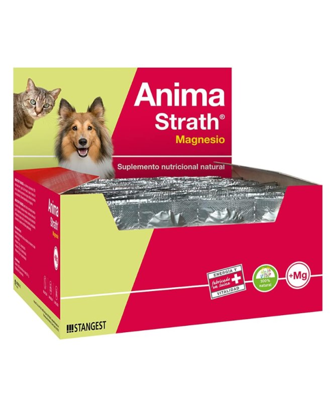 ANIMA STRATH MAGNESIO PERROS Y GATOS 40COMP – foto del producto magnesio strath anima