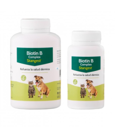 BIOTIN B COMPLEX PERROS Y GATOS 300COMP – foto del producto vit mcg biotin