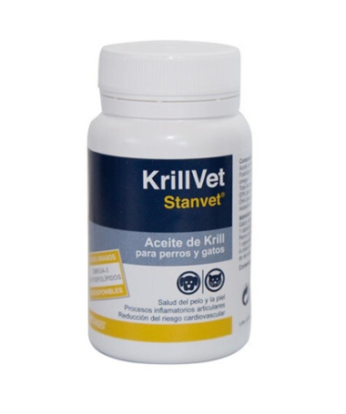 KRILL VET PERROS Y GATOS 60CAP – foto del producto krill vet perros