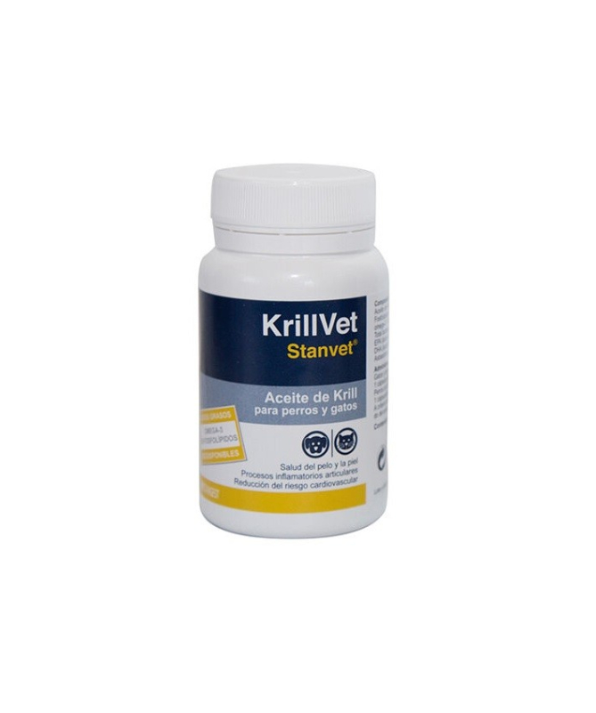 KRILL VET PERROS Y GATOS 60CAP – foto del producto krill vet perros