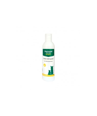 CHAMPU DERMOSEL PERROS Y GATOS 250ML – foto del producto champu dermosel perros