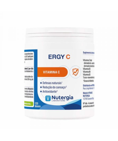 ERGY C POLVO 125GR – foto del producto vitamina ascorbato calcio