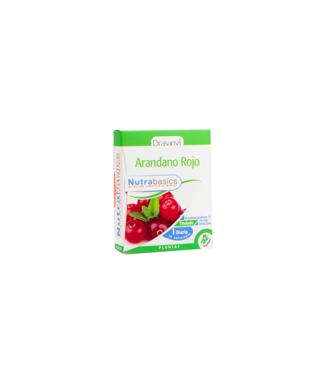 NUTRABASICS ARANDANO ROJO 30CAPS – foto del producto rojo nutrabasics arandano NUTRABASICS ARANDANO ROJO 30CAPS – foto del producto rojo nutrabasics arandano