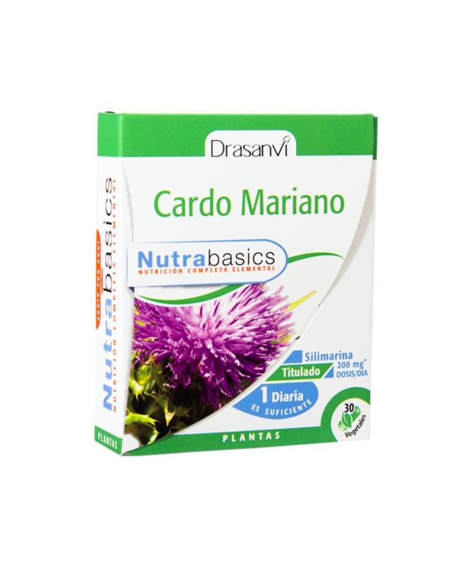 NUTRABASICS CARDO MARIANO 30CAPS – foto del producto agente cardo mariano NUTRABASICS CARDO MARIANO 30CAPS – foto del producto agente cardo mariano
