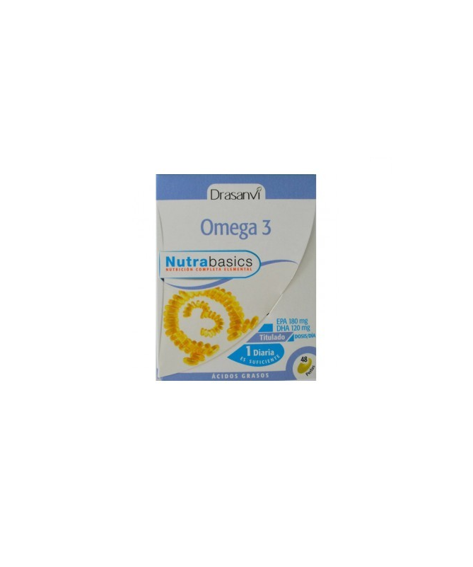 NUTRABASICS OMEGA 3 48PERLAS – foto del producto pescado nutrabasics omega NUTRABASICS OMEGA 3 48PERLAS – foto del producto pescado nutrabasics omega