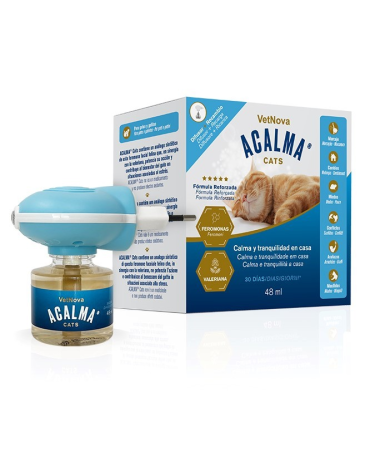 ACALMA GATOS DIFUSOR RECAMBIO 48 ML VET – foto del producto tienes contacta nuestro