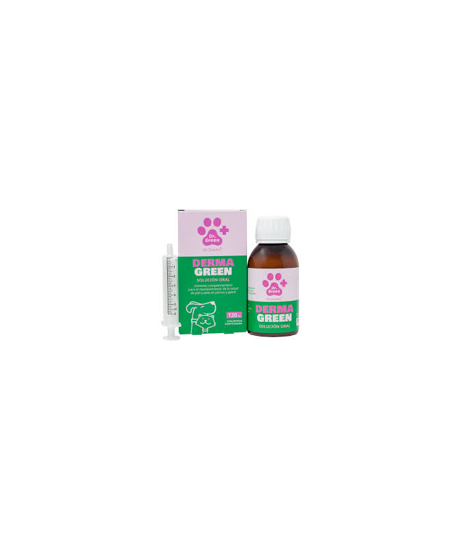 DERMAGREEN PERROS Y GATOS 120ML – foto del producto omega dermagreen perros