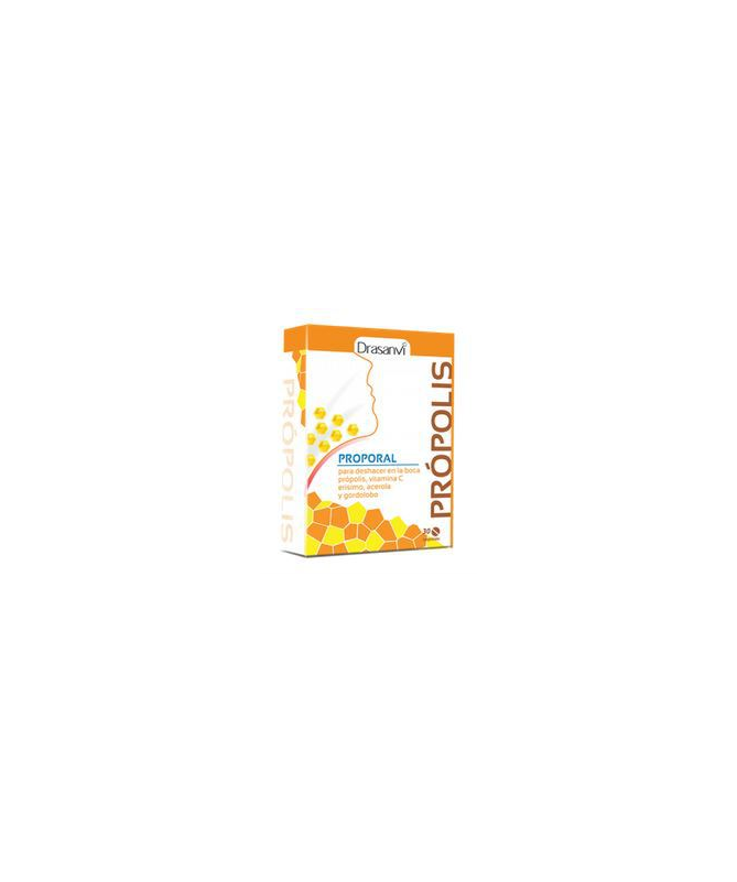 PROPOLIS PROPORAL MASTICABLE 30COMP – foto del producto extracto seco aporte PROPOLIS PROPORAL MASTICABLE 30COMP – foto del producto extracto seco aporte