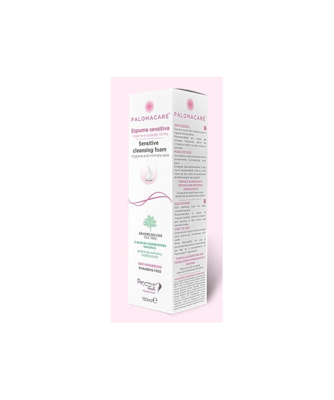 PALOMACARE ESPUMA SENS LAV VULVOVAG 150 ML – foto del producto palomacare espuma sens PALOMACARE ESPUMA SENS LAV VULVOVAG 150 ML – foto del producto palomacare espuma sens