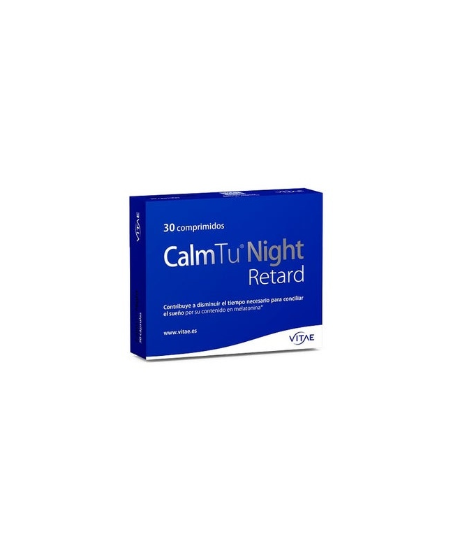 CALM TU NIGHT RETARD 30COMP – foto del producto extracto pasiflora valeriana CALM TU NIGHT RETARD 30COMP – foto del producto extracto pasiflora valeriana