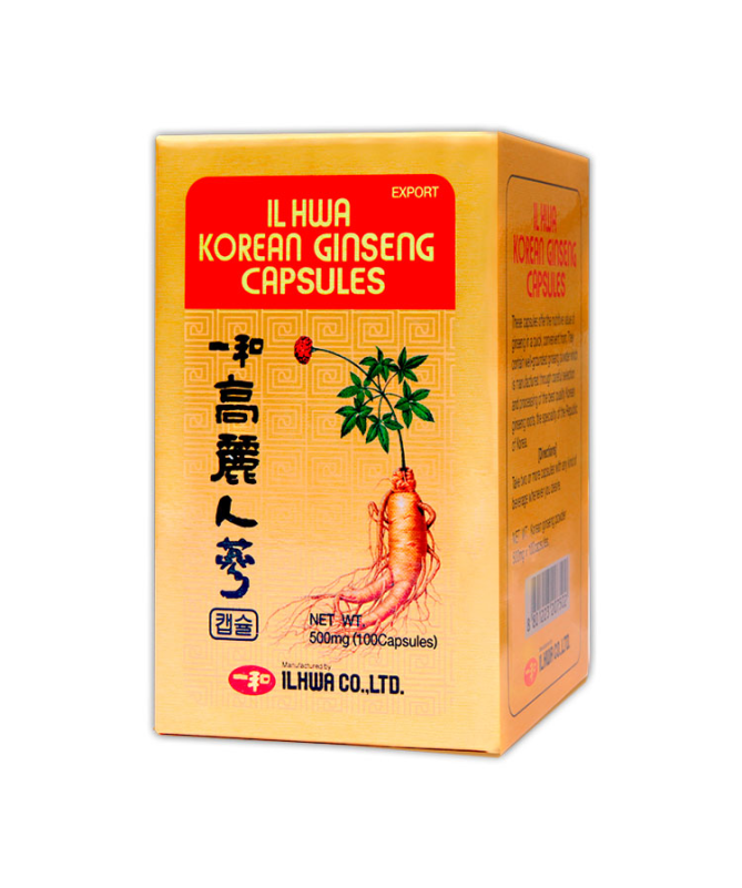 GINSENG IL HWA 100CAP TARRO – foto del producto ginseng cápsula hwa GINSENG IL HWA 100CAP TARRO – foto del producto ginseng cápsula hwa