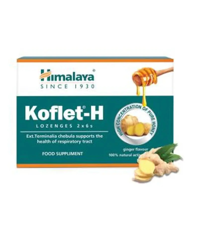 PASTILLAS KOFLET GARGANTA JENGIBRE 12COMP – foto del producto extracto aceite jengibre PASTILLAS KOFLET GARGANTA JENGIBRE 12COMP – foto del producto extracto aceite jengibre