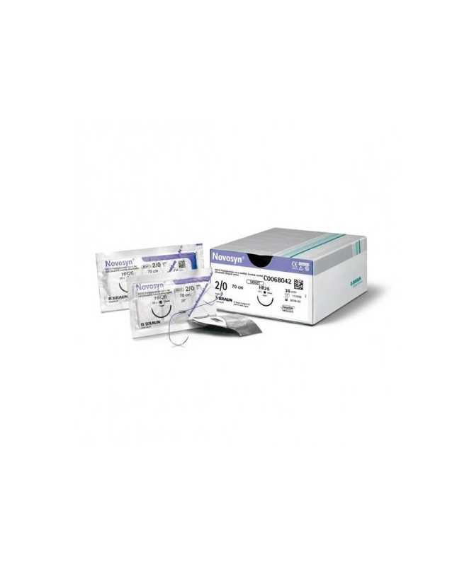 PGLA90 3/0 AG.TRIANGULAR 1/2 26MM 90CM VIOLETA 12U PGLA90 3/0 AG.TRIANGULAR 1/2 26MM 90CM VIOLETA 12U