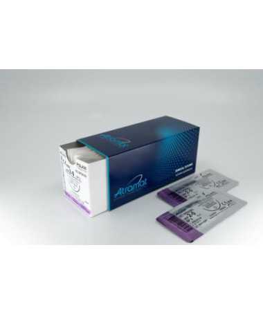 PGA 2/0 AG.TRIANGULAR 3/8 30MM H75CM VIOLETA 12UD