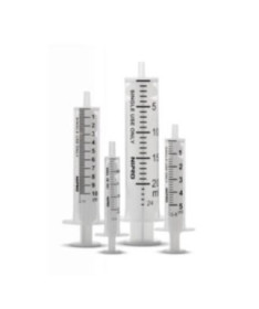 JERINGA PLASTIPAK 3 CUERPOS 1ML LUERLOCK 100U BD