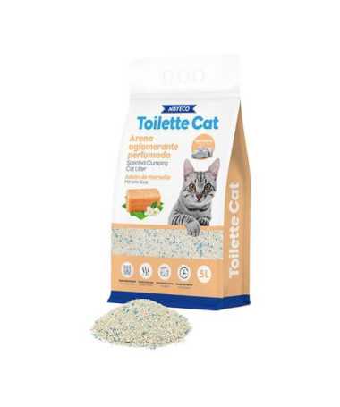 ARENA BENTONITA TOILETTE CAT PERFUMADA 5L/4