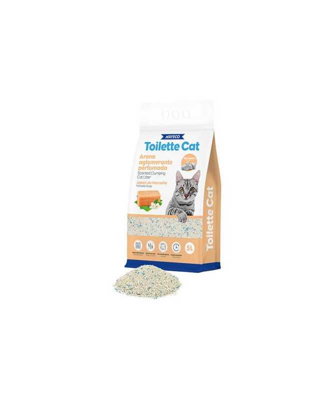 ARENA BENTONITA TOILETTE CAT PERFUMADA 5L/4 ARENA BENTONITA TOILETTE CAT PERFUMADA 5L/4