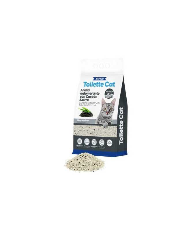 ARENA BENTONITA TOILETTE CAT CARBON ACTIV10L/8 ARENA BENTONITA TOILETTE CAT CARBON ACTIV10L/8